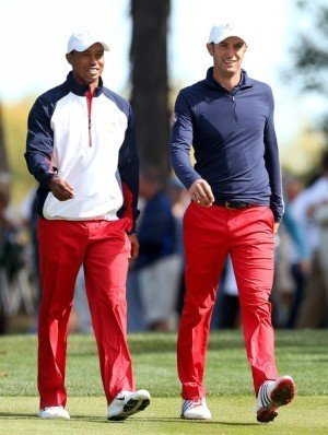 Tiger Woods + Dustin Johnson