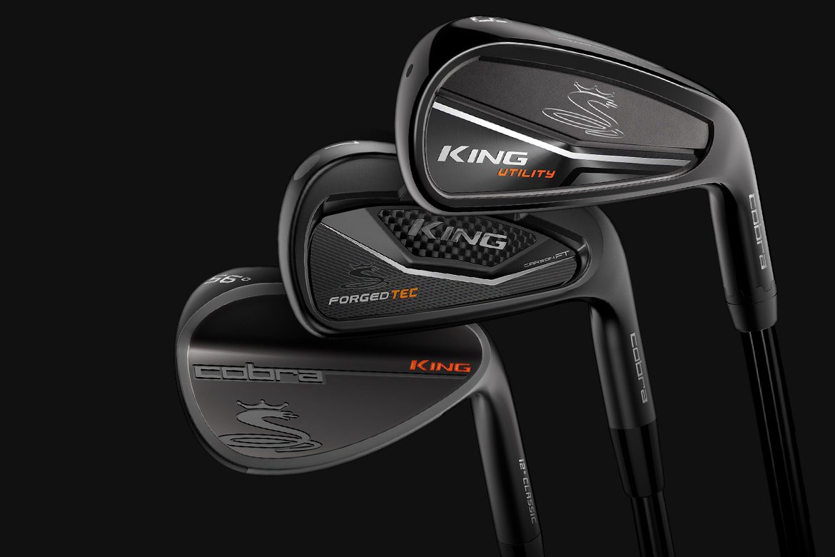 Cobra KING Forged TEC Black Irons and KING Utility Black Irons ...