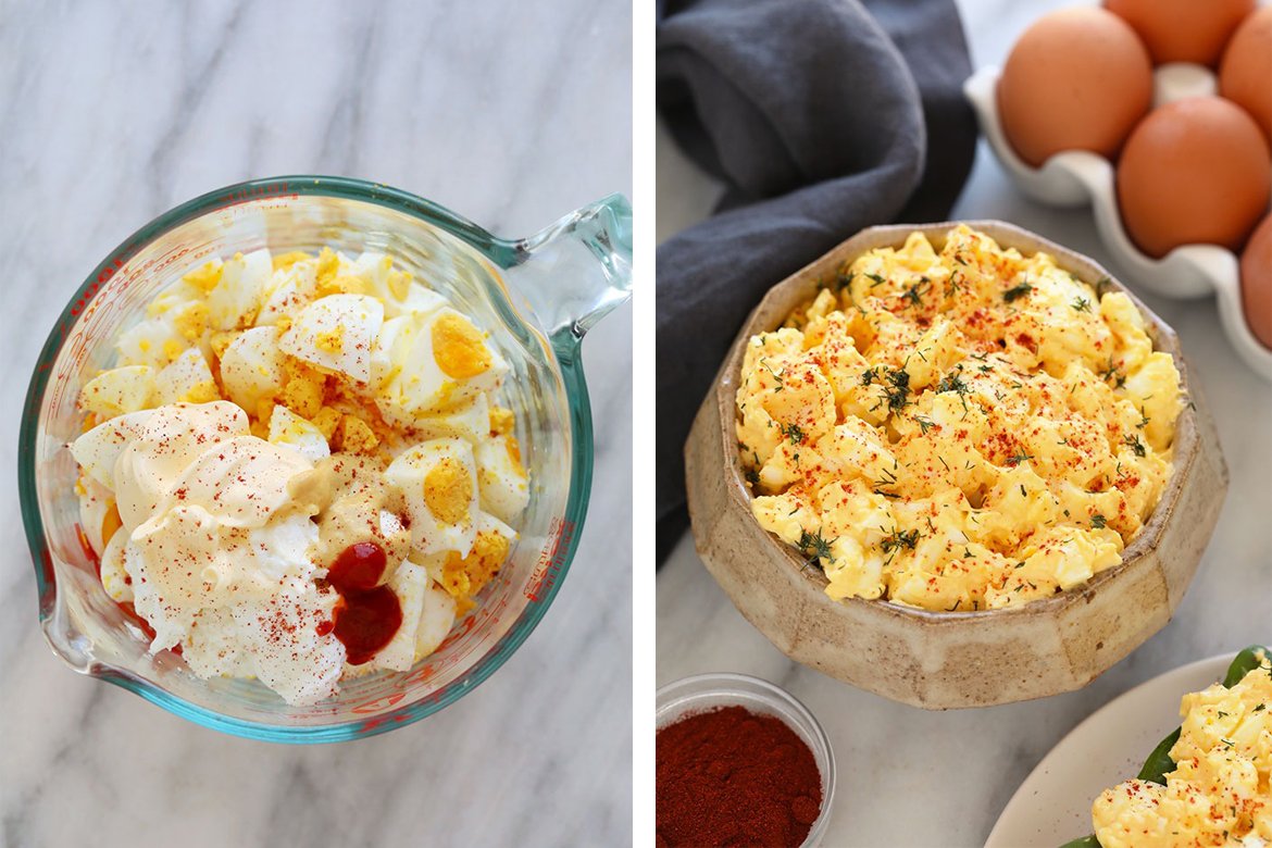 Healthy Egg Salad - Fit Foodie Finds