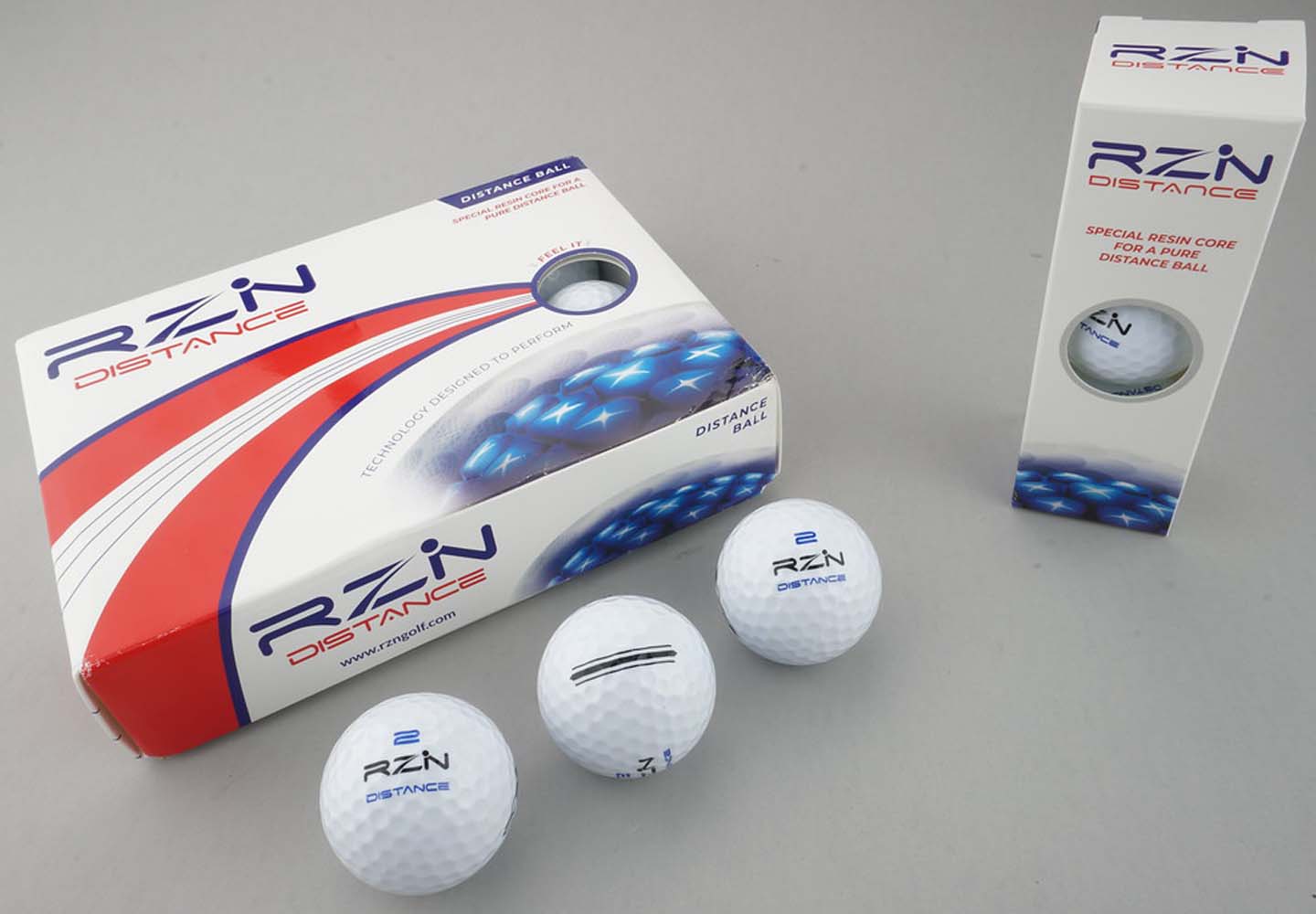 RZN Distance & MS Tour Golf Ball Review - The Hackers Paradise