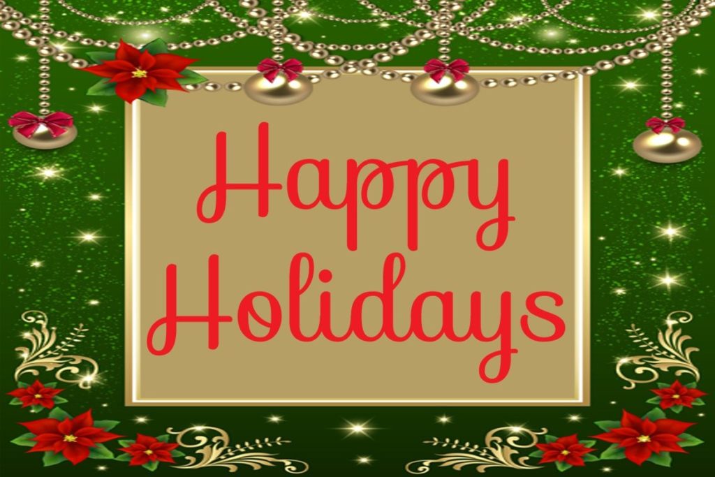 happy holidays
