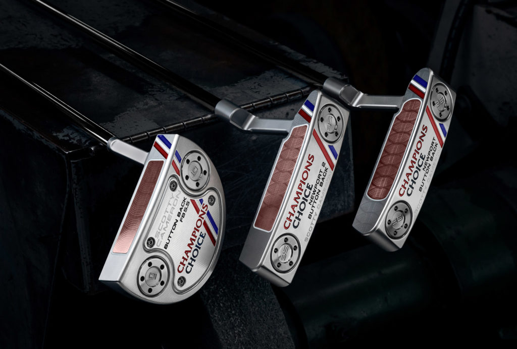 Scotty Cameron Champions Choice head shapes