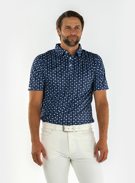 Straight down golf on sale shirt