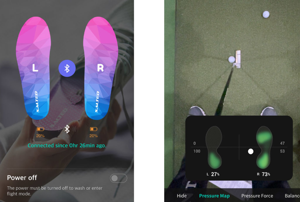 Smart Insole for Golfers - Improve Your Drive with SALTED - Biometric  Sports Solutions