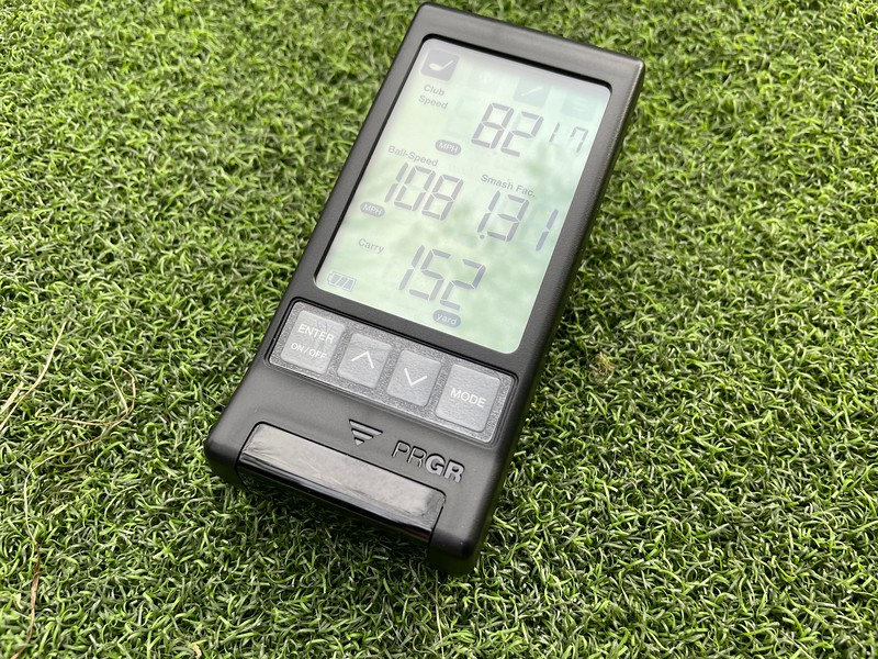 prgr black portable launch monitor review