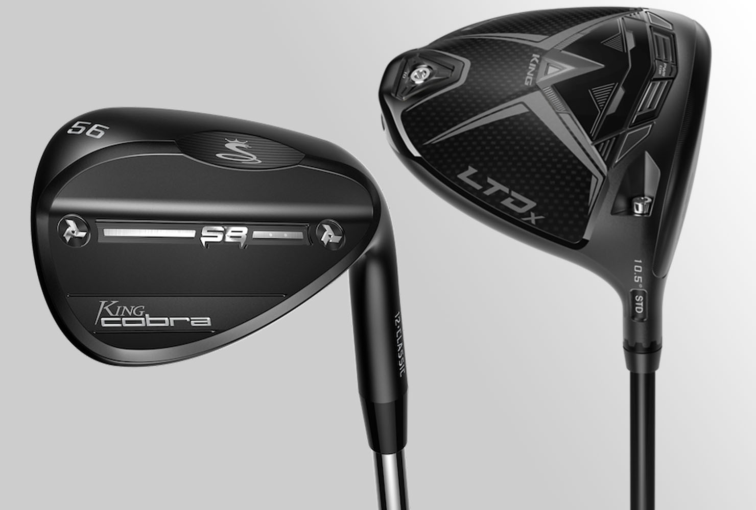 Limited Edition: Cobra LTDx Black Driver and Wedges - The Hackers