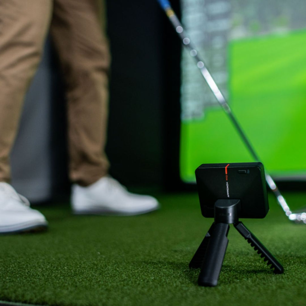 The Garmin R10 is perfect for the indoor golf setup on a budget