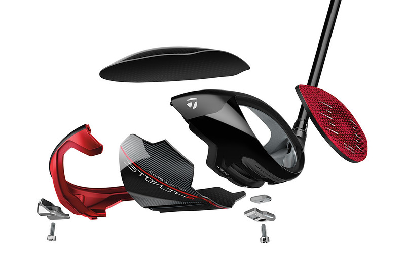 The different pieces that make up the Stealth 2 driver