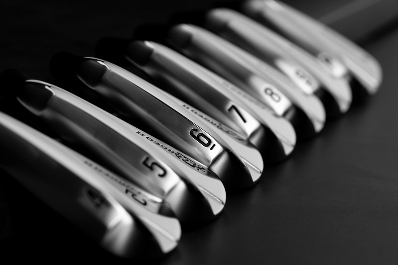 The sole design of the new irons
