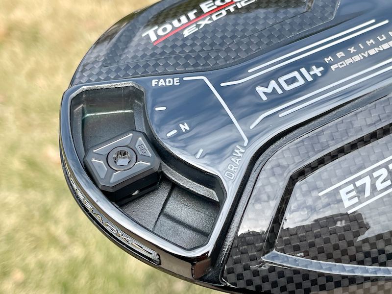 Sliding weight of the E723 driver