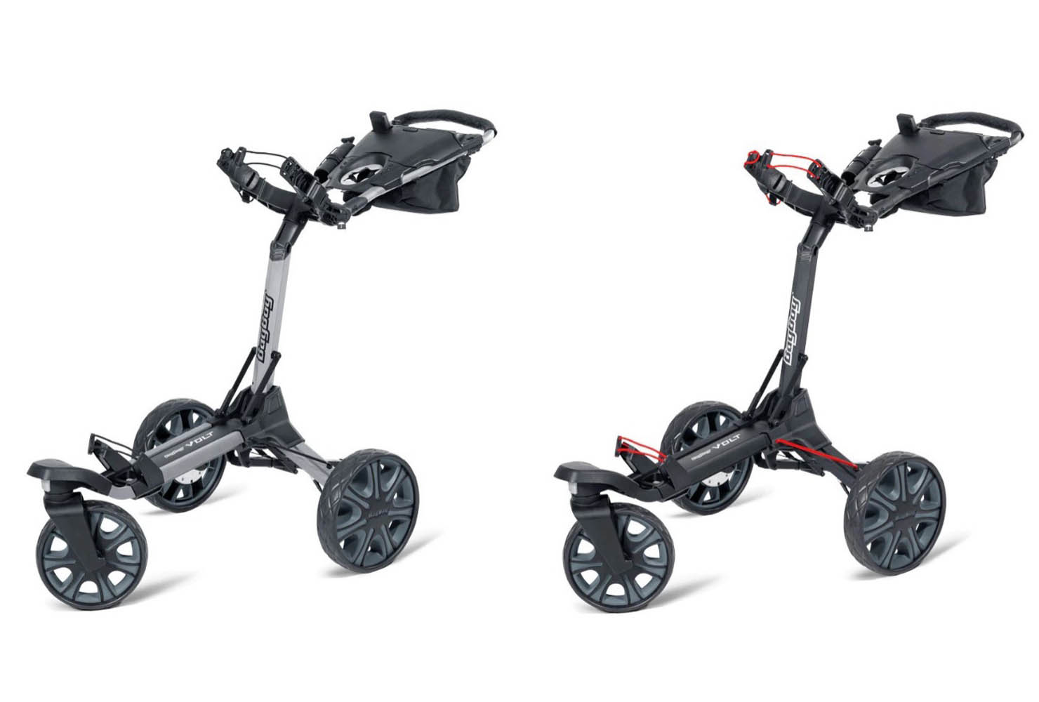 Bag boy navigator quad electric push cart hot sale