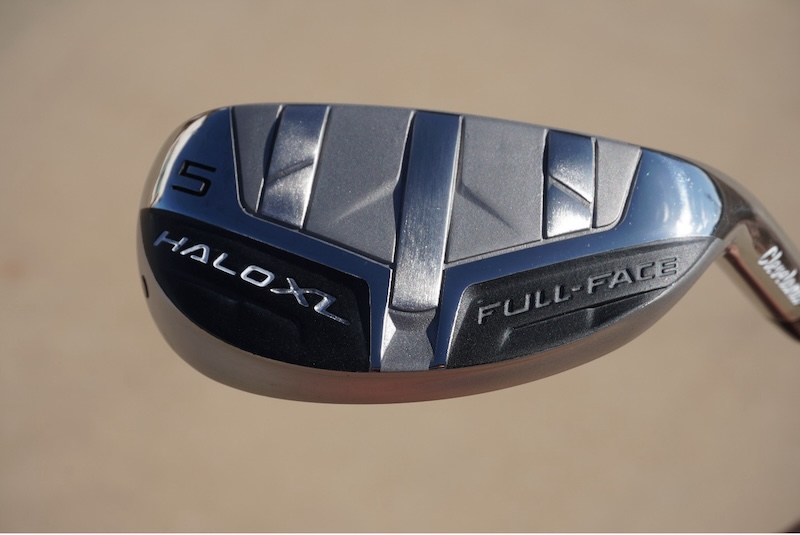 The look at the sole of the Cleveland Halo XL Full-Face Irons