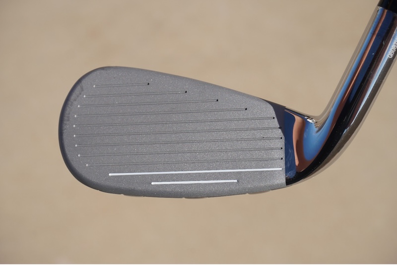 The look at the face of the Cleveland Halo XL Full-Face Irons