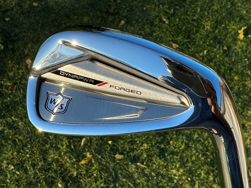 The Chrome of the Wilson Dynapower Forged Irons 