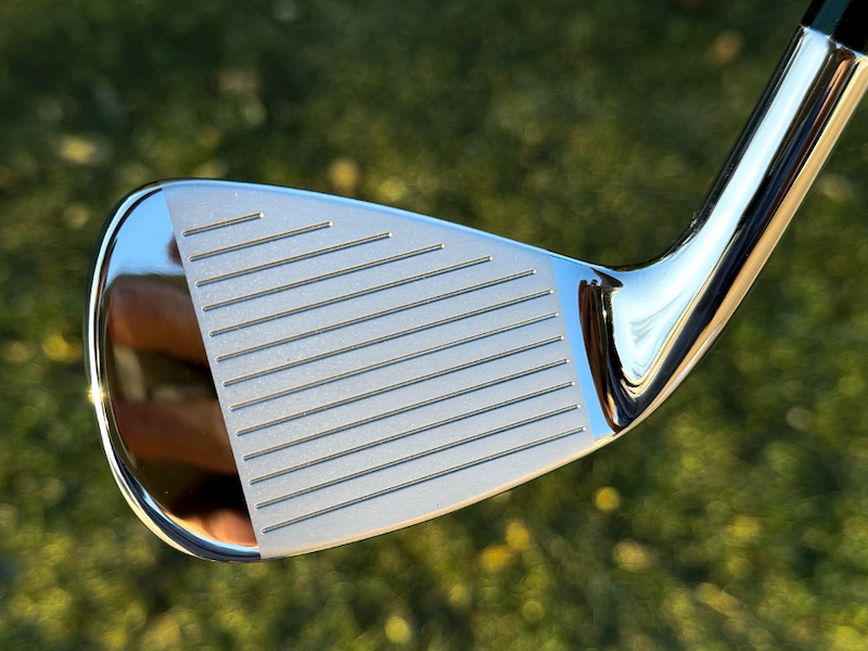 The face of the Wilson Dynapower Forged Irons