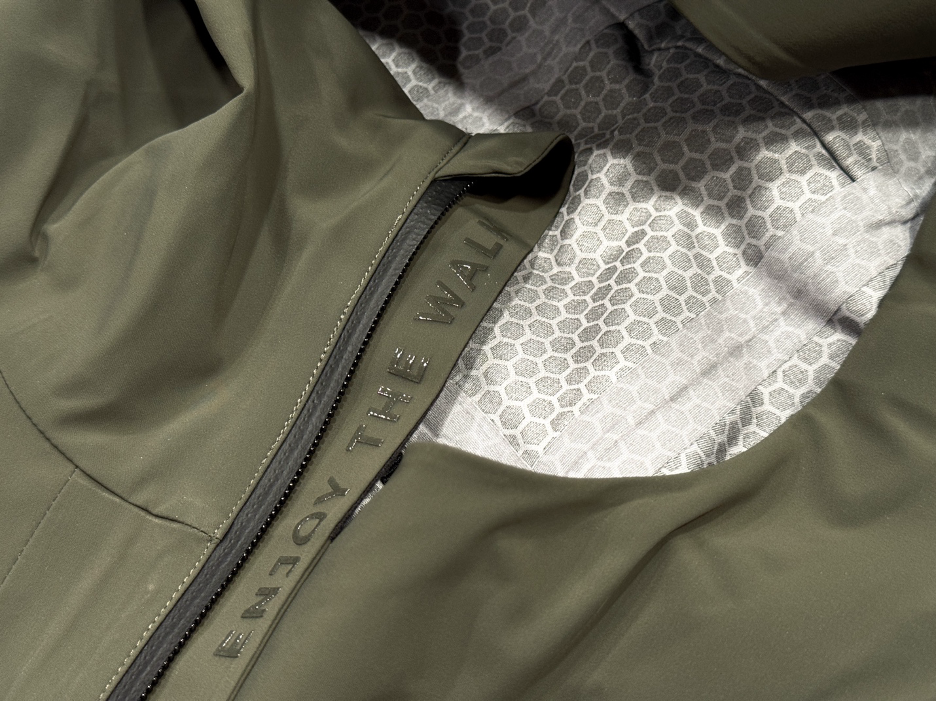 True Linkswear Rain Jacket material