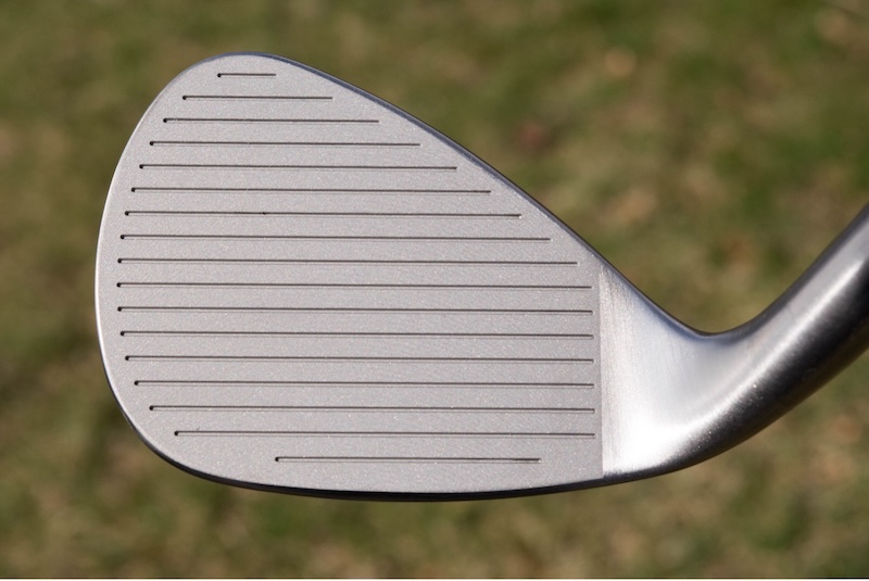 Wilson Staff Model ZM Wedges looking at the face and high toe of the full face grooves