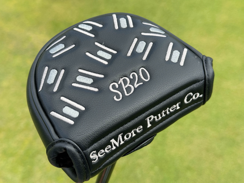 The putter cover of the SeeMore Mini Giant HTX