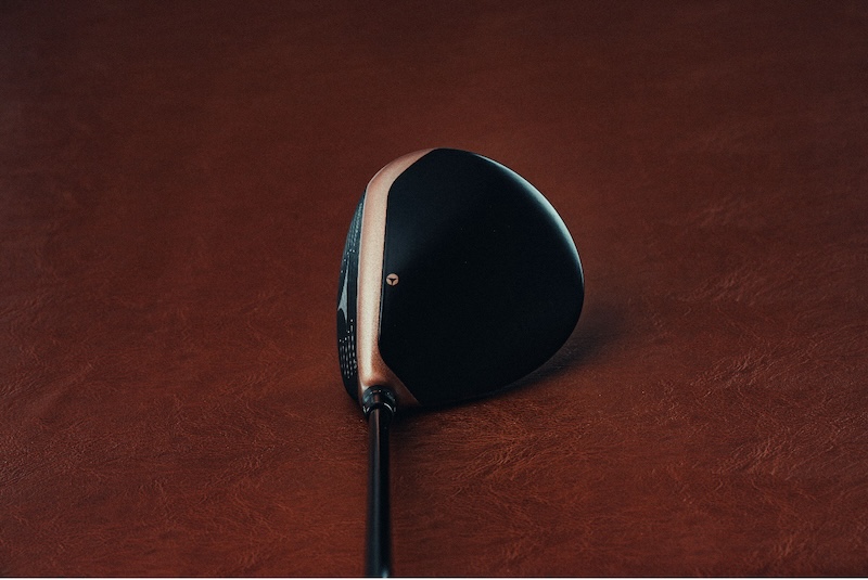 The crown of the TaylorMade BRNR Mini Driver Copper